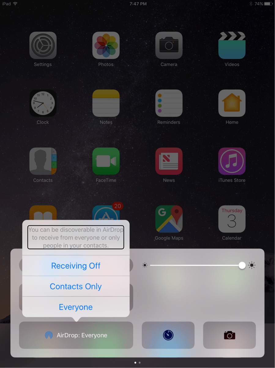 Using AirDrop to Share Notes Perkins eLearning